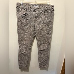 Free‎ people embroidered skinny pant/jean sz 28
